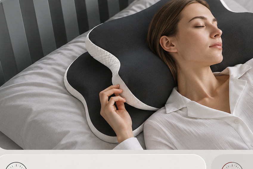 Somnova Butterfly Nackenkissen – Ergonomisch & Höhenverstellbar