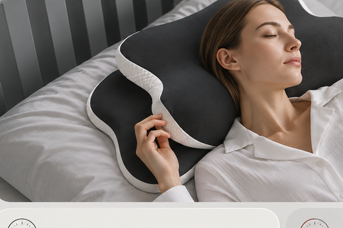 Somnova Butterfly Nackenkissen – Ergonomisch & Höhenverstellbar